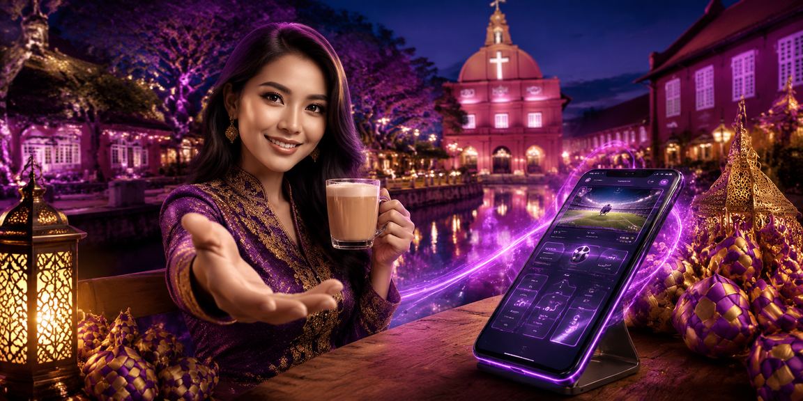 Pengguna mengakses platform pertaruhan 6600 dari telefon mudah alih di Melaka